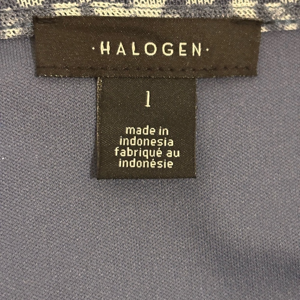 New With Tags Nordstrom Blue and White Sleeveless Top - Picture 6 of 7